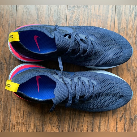Nike Epic React Flyknit Mens Size 10 - Picture 4 of 4